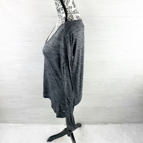 Lululemon Meant To Move Long Sleeve Heathered Top - Picture 11 of 12